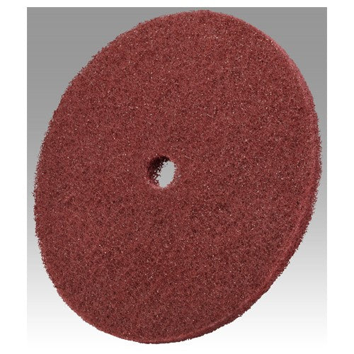 Scotch-Brite High Strength Disc HS-DC A/O Very Fine 10″ × 1-1/4″ - Exact Industrial Supply