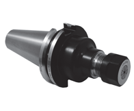 Toolholders  - BT 40 ER Series Collet Chucks - Part # B40-16ER250-K - Exact Industrial Supply