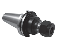 Toolholders  - CAT 40 DA Series Collet Chucks - Part # C40-20DA300-K - Exact Industrial Supply