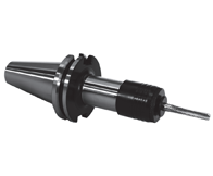 Toolholders  - CAT 50 Taper Quick Change V-Flange Tap Holders - Part # C50-30TA578-U - Exact Industrial Supply