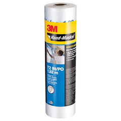 3M Hand-Masker Advanced Masking Film AMF72 72″ × 90 ft x .35 mil (1.82 m × 27.4 m x .00889 mm) - Exact Industrial Supply