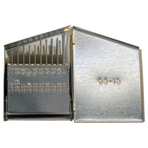 #61 - #80 165 20Piece Drill Blank Set - Exact Industrial Supply