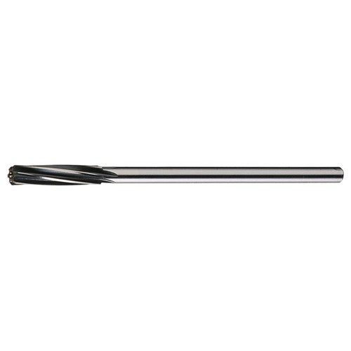 1-3/8 RHS / RHC HSS Straight Shank Spiral Flute Reamer - Bright - Exact Industrial Supply