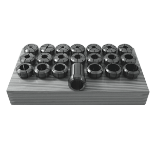 Double Angle (DA) Collet Set - Part #  DA180-SET33 - Exact Industrial Supply