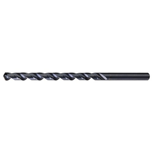 3/8″ RHS / RHC HSS 118 Degree Radial Point Extra Length Drill - Steam Oxide - Exact Industrial Supply