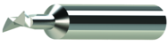 1/8" Dia 90°-AlTiN-Dovetail Shank Tyoe Cutter - Exact Industrial Supply