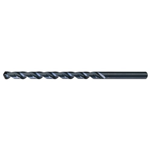 3/8″ RHS / RHC HSS 118 Degree Notched Point Heavy Duty Extra Long Drill - Steam Oxide - Exact Industrial Supply