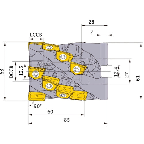 VFX6-063A04A060R MILL