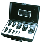 10 Pc. Pipe; Stud & Screw Extractor Set - Exact Industrial Supply