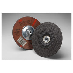 3M General Purpose Depressed Center Wheel T27 7″ × 1/4″ × 5/8-11 Internal 24 - Exact Industrial Supply