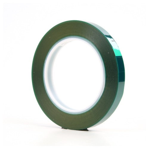3M Polyester Tape 8992 Green 1/2″ × 72 yd 3.2 mil - Exact Industrial Supply