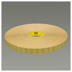 3M Adhesive Transfer Tape Extended Liner 465XL Translucent 1/2″ × 60 yd 2 mil - Exact Industrial Supply