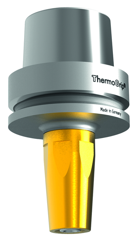 HSK-A50 3mm Bore Dia. x 80mm Gage Length Shrink Fit Toolholder - Exact Industrial Supply
