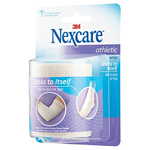 Nexcare Athletic Wrap CR-3W 3″ × 80″ (76 2 mm × 2 03 m) Unstretched - Exact Industrial Supply