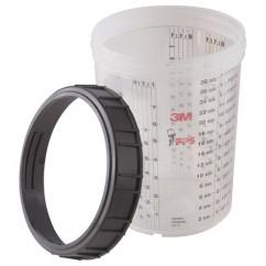 LARGE PPS CUP AND COLLAR - Exact Industrial Supply