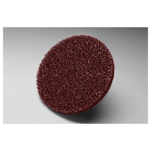 Scotch-Brite Light Coating Removal Disc LC-DH A/O Medium 4-1/2″ x NH Bulk - Exact Industrial Supply