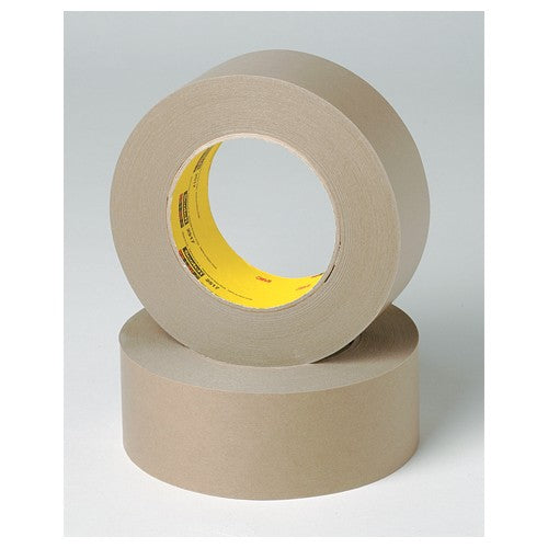 24 mm × 55 m 6.5 mil Scotch Flatback Tape Medium Brown Alt Mfg # 48569 - Exact Industrial Supply