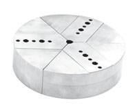 Round Chuck Jaws - Northfield Type Chucks - Chuck Size 8" inches - Part # RNF-8600A - Exact Industrial Supply