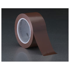 1/8 in × 36 yd Vinyl Tape Brown Alt Mfg # 30764 - Exact Industrial Supply