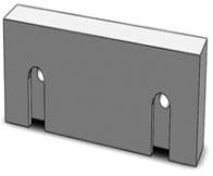 Ultra Quick Change Vice Jaws - SBM - Part #  VJ-6QM62010S-U - Exact Industrial Supply