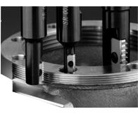 CARMEX Thread Mill Inserts for Threading on CNC Milling Machines - Part # T-CT21 IE 11.5NPTF - Exact Industrial Supply