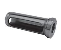 Type C Tool Holder Bushing - Part # TBC-10-0750-B - (OD: 1") (ID: 3/4") (Slot Length: 2-3/8") (Length Under Head: 2-3/4") - Exact Industrial Supply