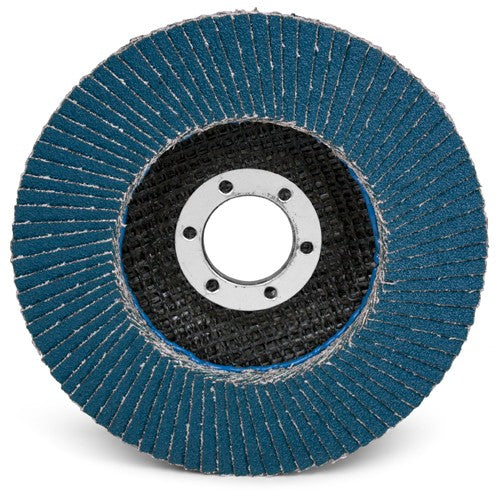 7 in × 5/8-115/8-11 566A Abrasive Flap Disc T29 80 Alt Mfg # 55412