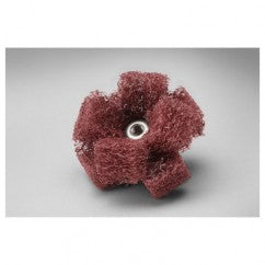 Scotch-Brite Cross Buff 1-1/2 in × 1/2 in × 2 PLY × 8-32 High Strength A VFN - Exact Industrial Supply