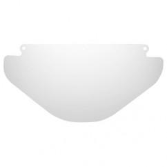 WP96X WIDE CLR POLY FACESHIELD - Exact Industrial Supply