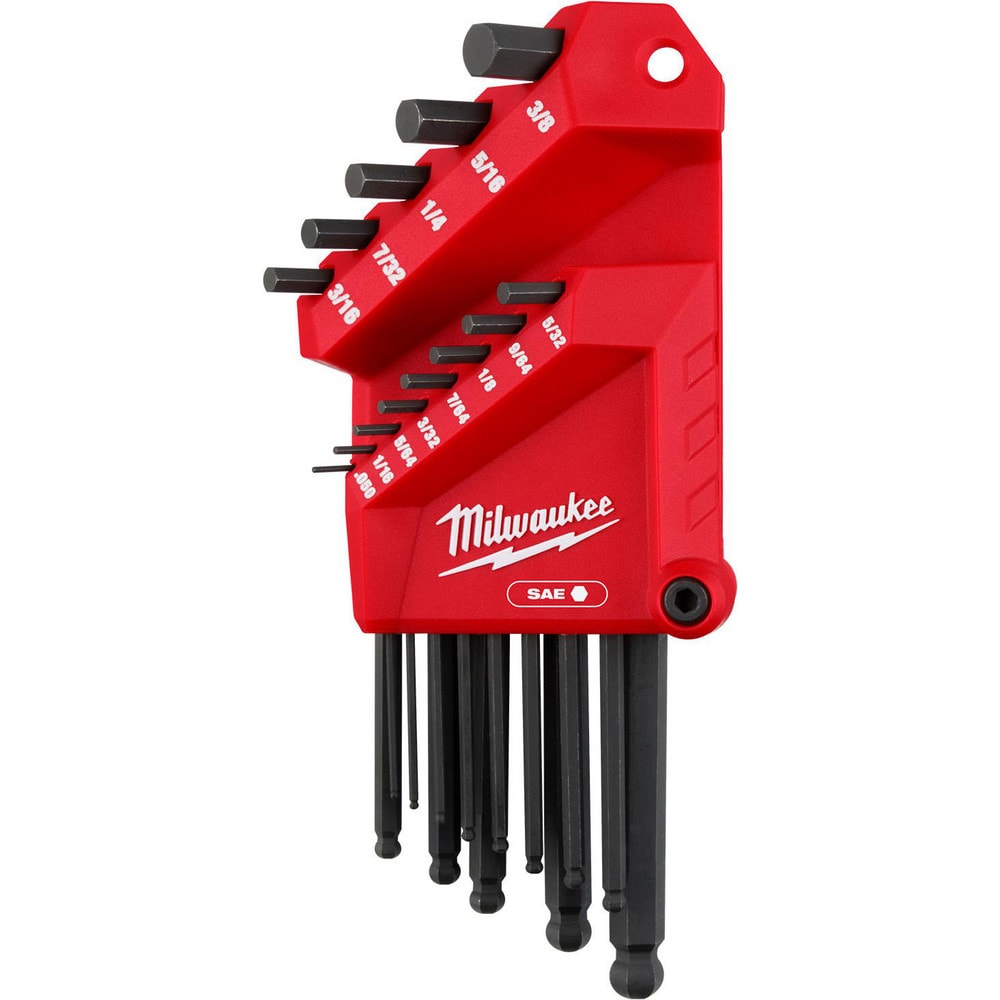 Hex Key Sets; Tool Type: Hex Keys; Handle Type: Straight; Hex Size Range (Inch): 0.050