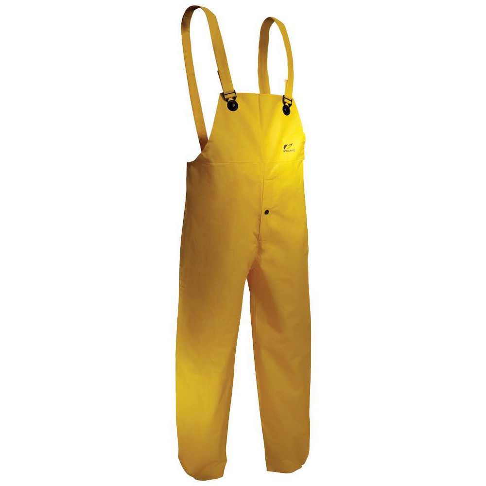 Rain Bib Overalls: Size 4X-Large, Nylon & PVC