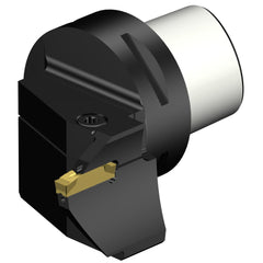 Modular Grooving Cutting Unit Heads; System Size: C6; Maximum Depth of Cut (Decimal Inch): 0.7087; Maximum Depth of Cut (mm): 18.00; Minimum Groove Width (Decimal Inch): 1.5354; Minimum Groove Width (mm): 39.00; Maximum Groove Width (Decimal Inch): 1.5354