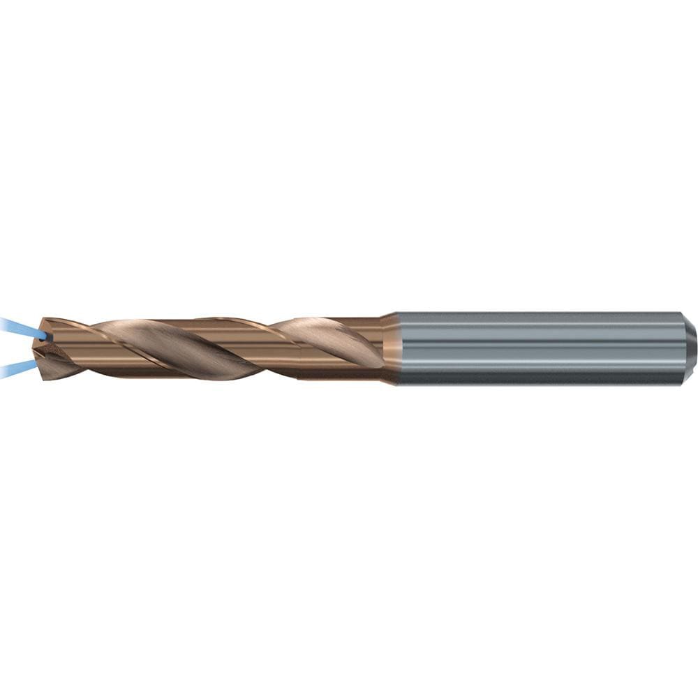 Screw Machine Length Drill Bit: 3.88 mm Dia, 140 deg Point, Solid Carbide