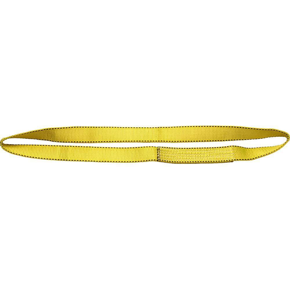 Endless, Type 5 Web Sling: 14' Long, 1" Wide, 3200 lb Vertical Capacity, Nylon