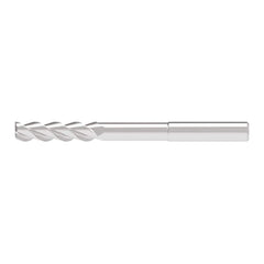 Corner Radius End Mill: 12.00 mm Dia, 49.00 mm LOC, 2.00 mm Radius, 3 Flute, Solid Carbide