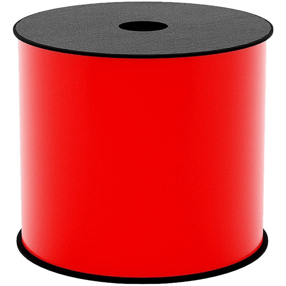 Labels, Ribbons & Tapes; Application: Safety Labeling, Pipe Marker, Lean Manufacturing, 5S; Type: Thermal Transfer Printable Label; Color Family: Red; Color: Red