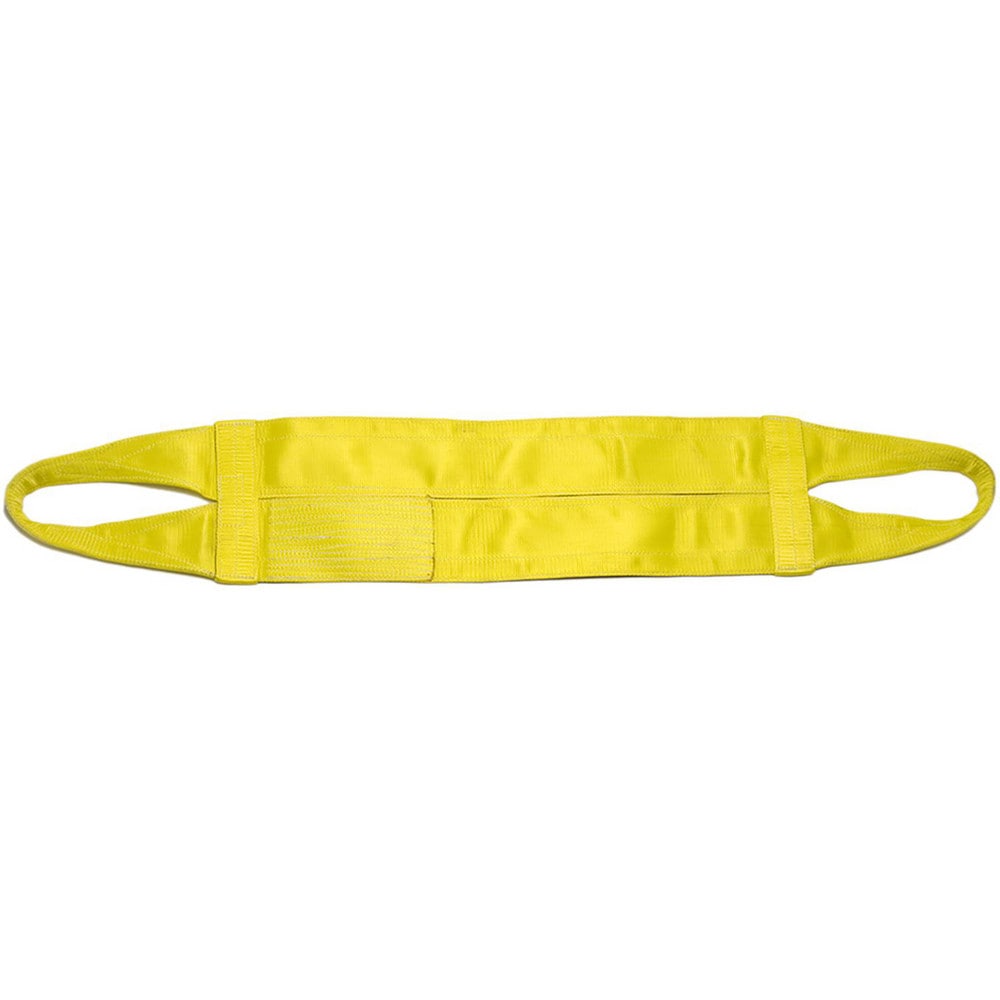 Continuous Eye Cargo Basket, Type 8 Web Sling: 16' Long, 12" Wide, Polyester