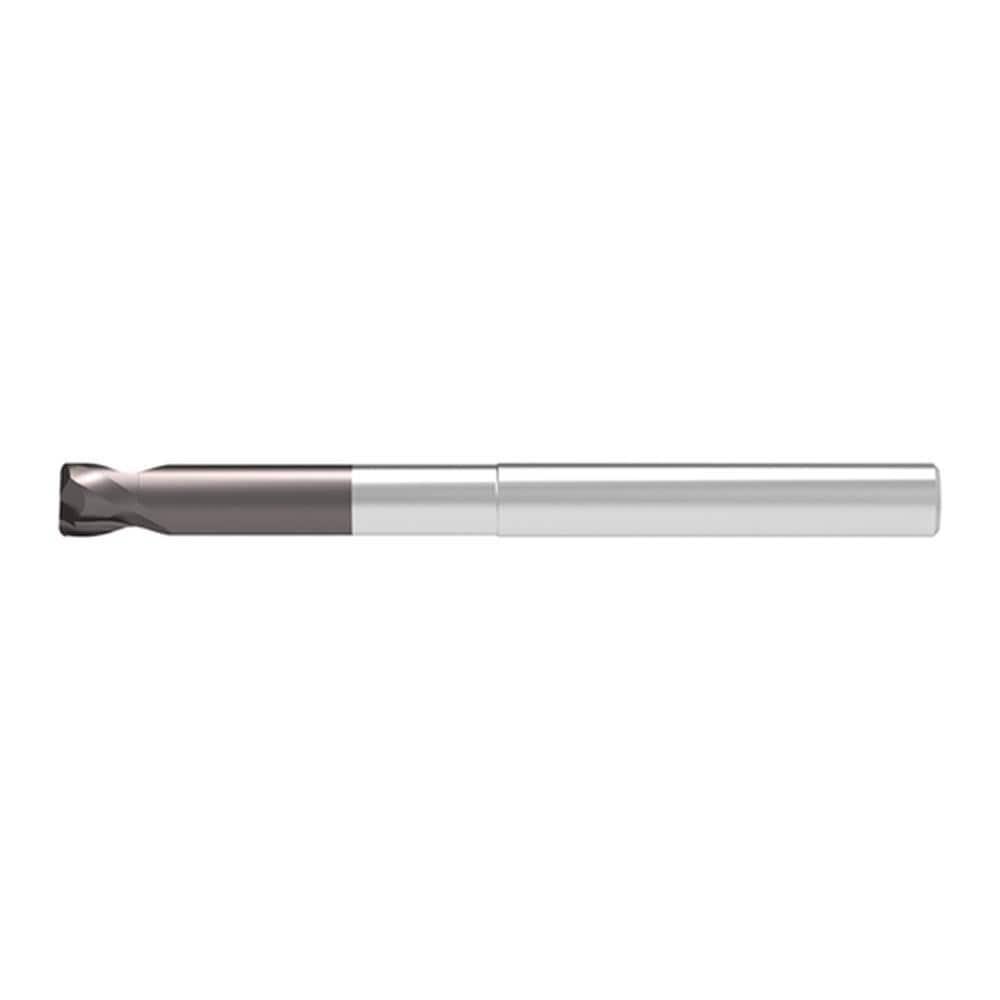 Corner Radius End Mill: 6.00 mm Dia, 4.00 mm LOC, 0.50 mm Radius, 2 Flute, Solid Carbide