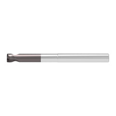 Corner Radius End Mill: 6.00 mm Dia, 4.00 mm LOC, 0.50 mm Radius, 2 Flute, Solid Carbide