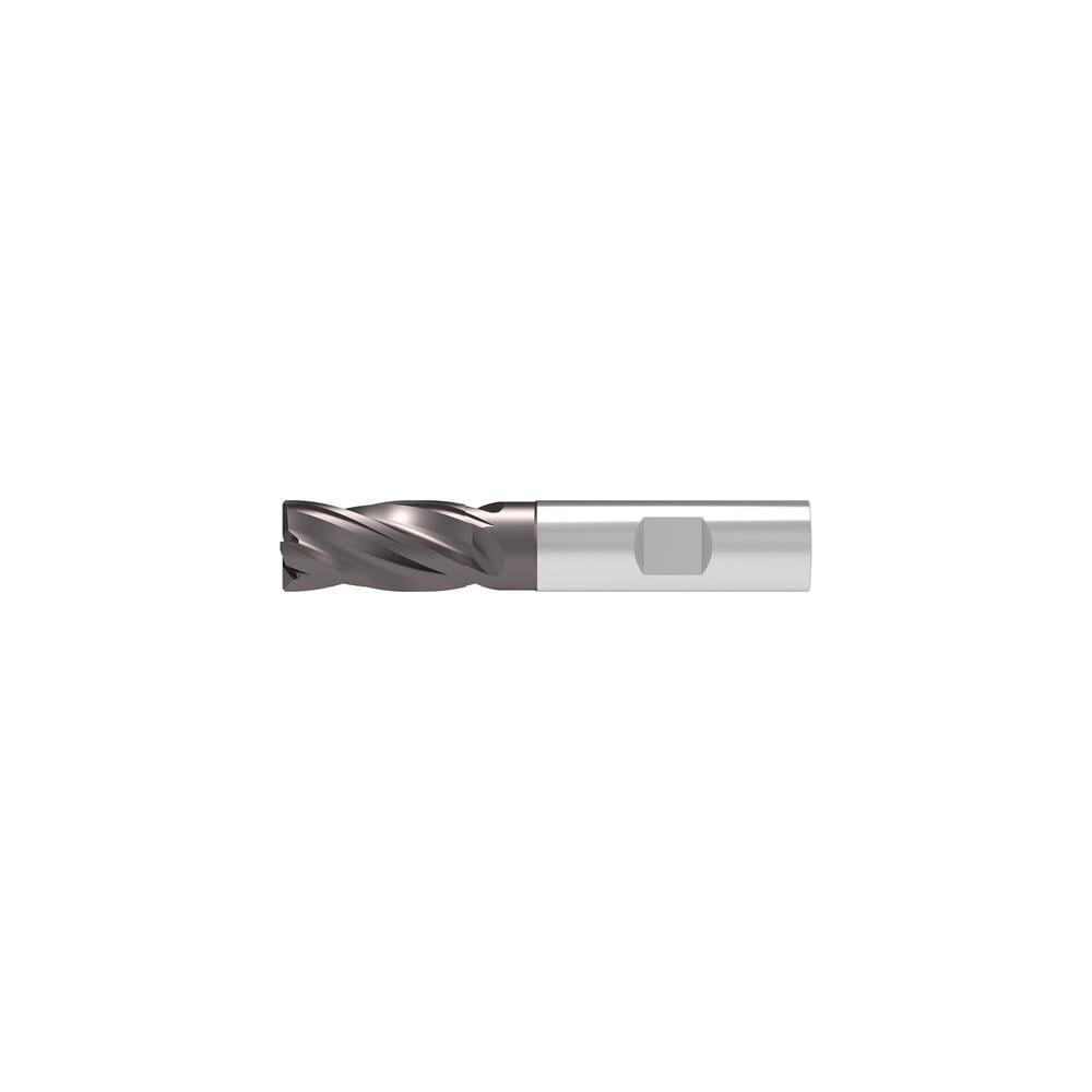 Corner Chamfer End Mill: 6.00 mm Dia, 13.00 mm LOC, 4 Flute, 0.15 mm Chamfer Width, Solid Carbide