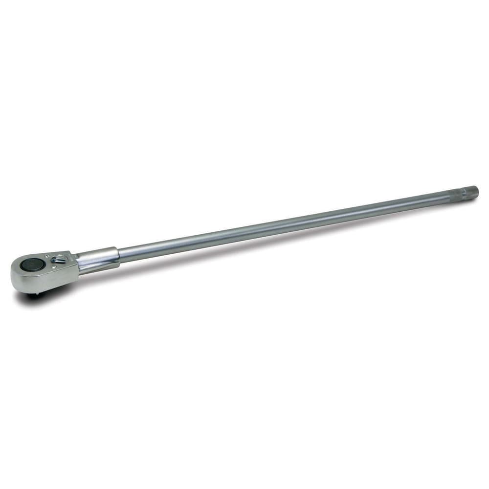 Ratchets; Tool Type: Ratchet Handle, Ratchet Head; Drive Size: 1; Head Shape: Pear; Head Features: Sealed; Head Style: Fixed; Material: Steel; Finish: Chrome; Overall Length (Inch): 41