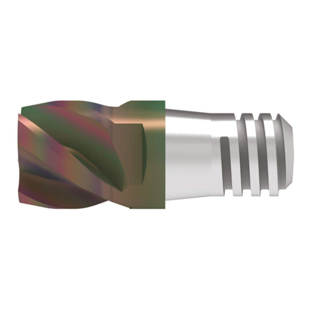 Corner Radius & Corner Chamfer End Mill Heads; Mill Diameter (mm): 10.00; Length of Cut (mm): 7.5000; Number Of Flutes: 4