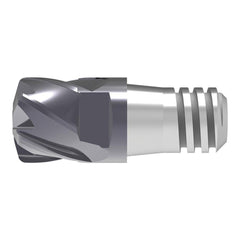 Corner Radius & Corner Chamfer End Mill Heads; Mill Diameter (mm): 10.00; Length of Cut (mm): 15.0000; Number Of Flutes: 6