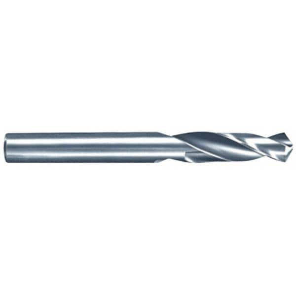 Screw Machine Length Drill Bit: 1/16" Dia, 118 deg Point, Solid Carbide