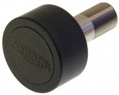 Plain Cam Follower: 0.75" Roller Dia, 0.5" Roller Width, 0.375" Stud Dia