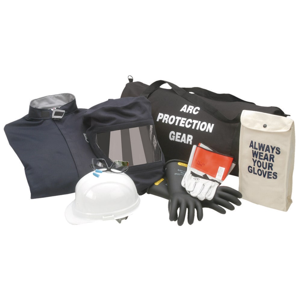 Arc Flash Clothing Kit: Size X-Large, Cotton, Coveralls & Hoods