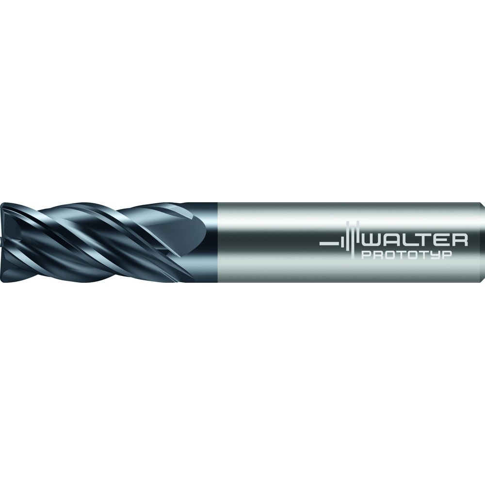 Corner Radius End Mill: 1/2" Dia, 5/8" LOC, 0.0300" Radius, 4 Flute, Solid Carbide