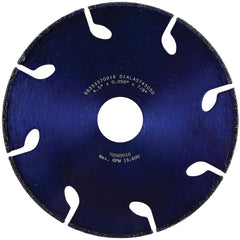 Cutoff Wheel: Type 1 (01/41), 4-1/2" Dia, Diamond