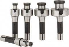 Shell Mill Holder Sets; Taper Size: R8; Number of Holders: 5; Pilot Hole Diameter: 1 in