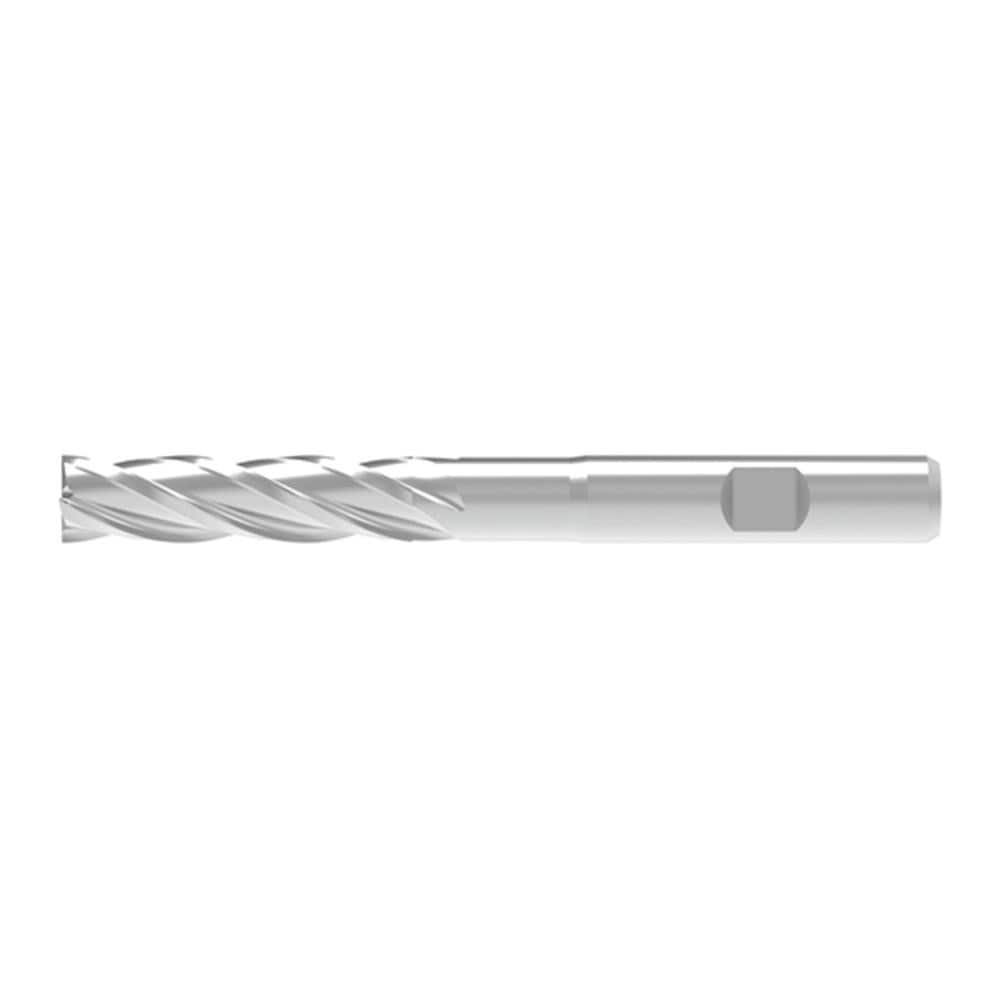 Corner Chamfer End Mill: 16.00 mm Dia, 50.00 mm LOC, 4 Flute, 0.18 mm Chamfer Width, Solid Carbide